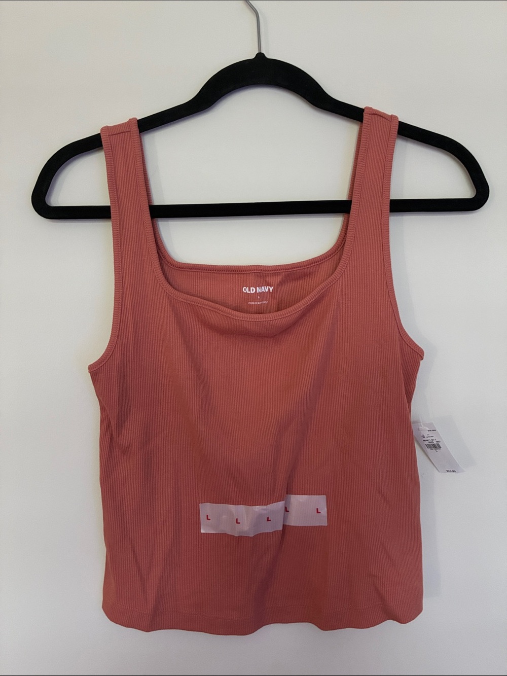 Old Navy Women's Ribbed Tank Top - Rose Mauve